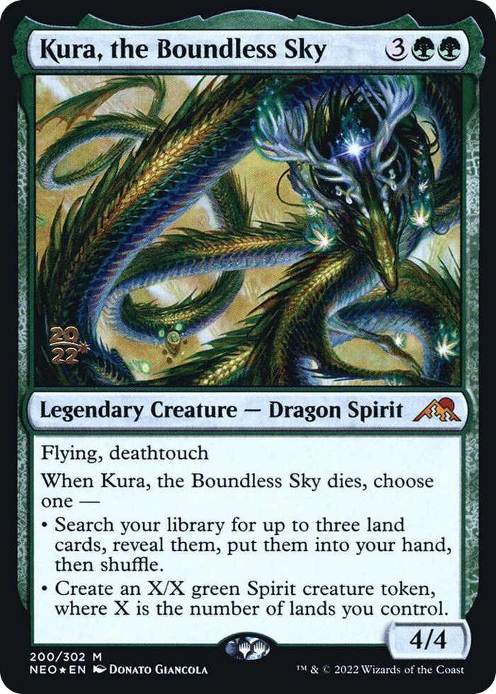 Kura, the Boundless Sky #200 M - Prerelease Cards Pokemon card