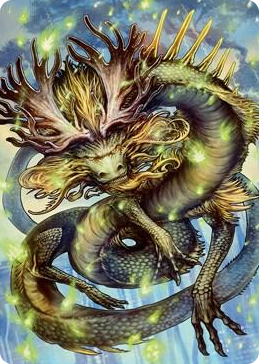 0066 Kura, the Boundless Sky Art Card S Art Series: Kamigawa: Neon Dynasty