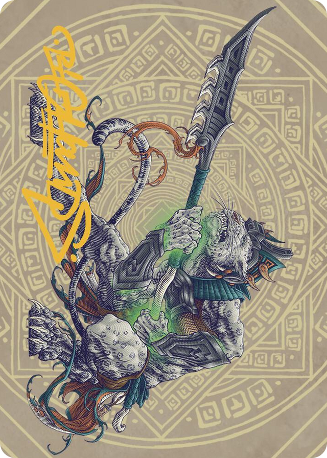 0050 Kutzil, Malamet Exemplar Art Card (Gold-Stamped Signature) S Art Series: The Lost Caverns of Ixalan