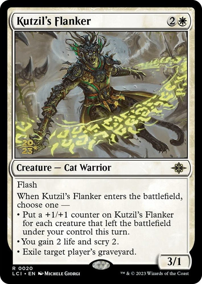 0020 Kutzil's Flanker R Prerelease Cards