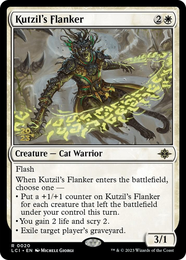 0020 Kutzil's Flanker R Prerelease Cards