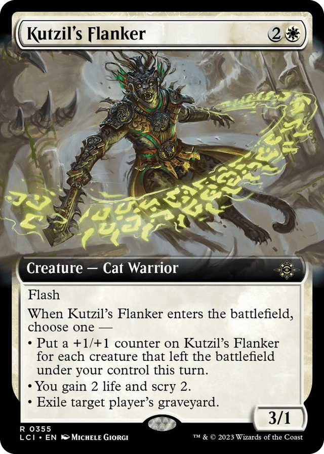 0355 Kutzil's Flanker (Extended Art) R The Lost Caverns of Ixalan