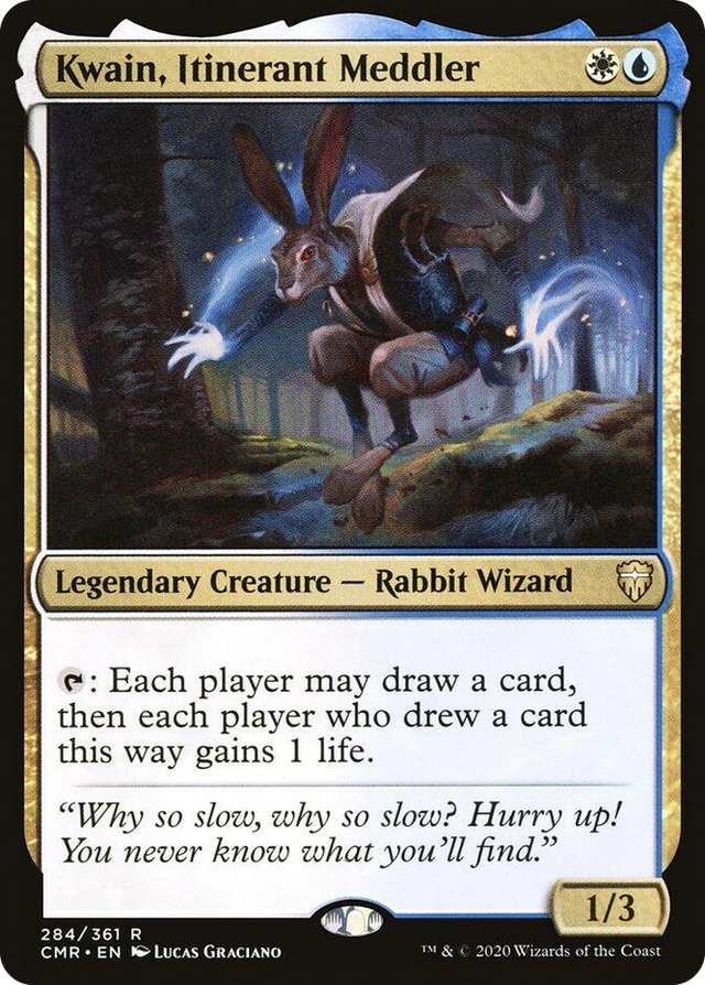 0284 Kwain, Itinerant Meddler R Commander Legends