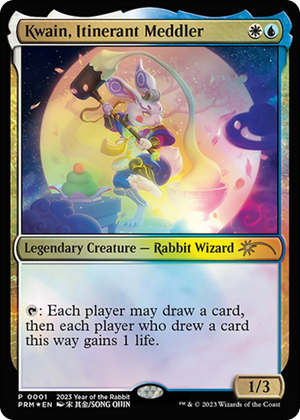 0001 Kwain, Itinerant Meddler (Year of the Rabbit 2023) P Unique and Miscellaneous Promos