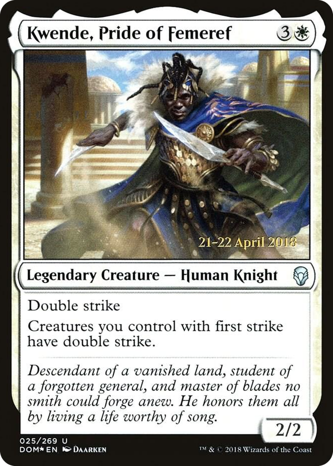 Kwende, Pride of Femeref #25 U - Prerelease Cards Pokemon card
