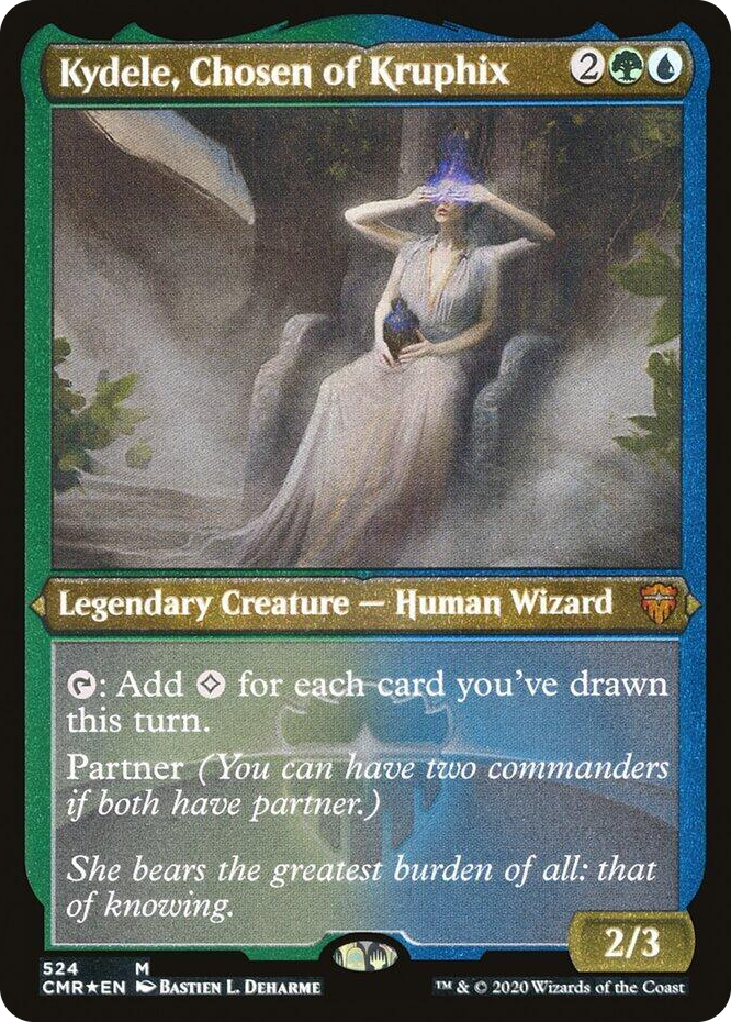 0524 Kydele, Chosen of Kruphix (Foil Etched) M Commander Legends