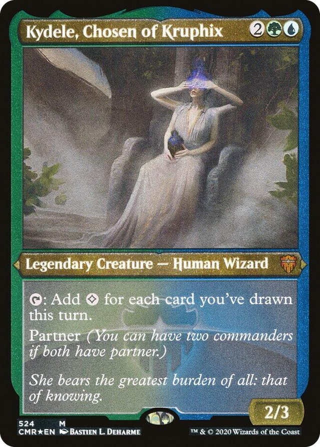 0524 Kydele, Chosen of Kruphix (Foil Etched) M Commander Legends
