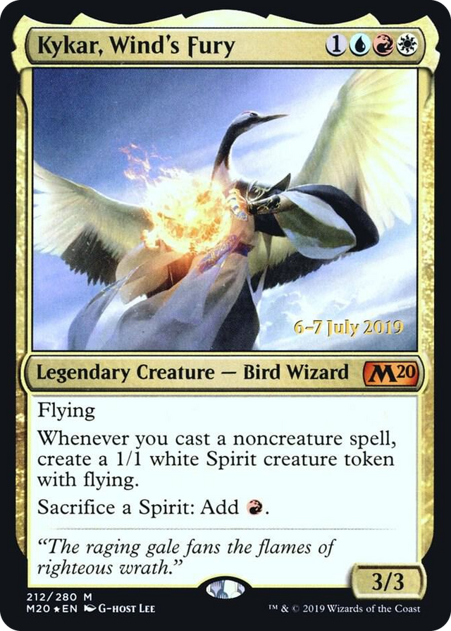 0212 Kykar, Wind's Fury M Prerelease Cards