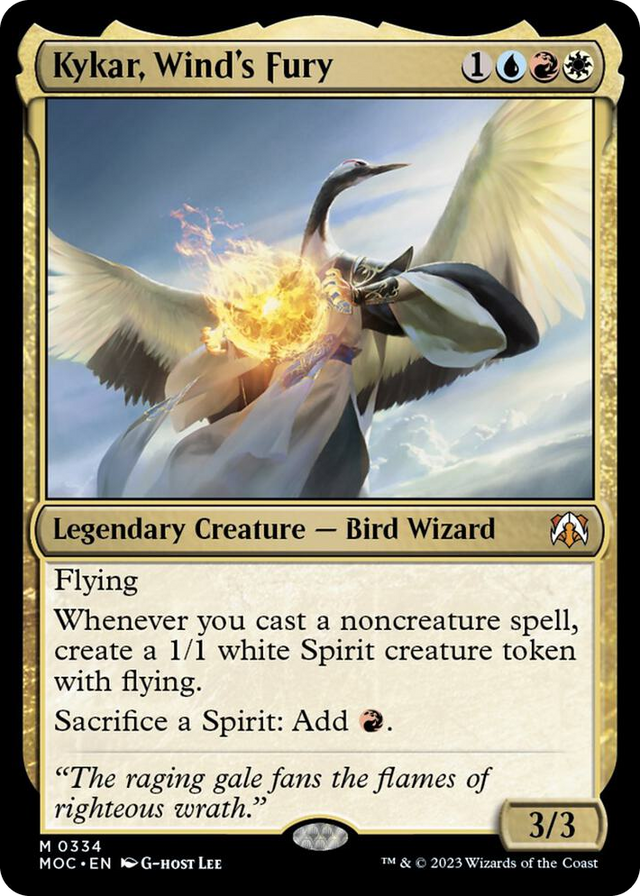 0334 Kykar, Wind's Fury M Commander: March of the Machine