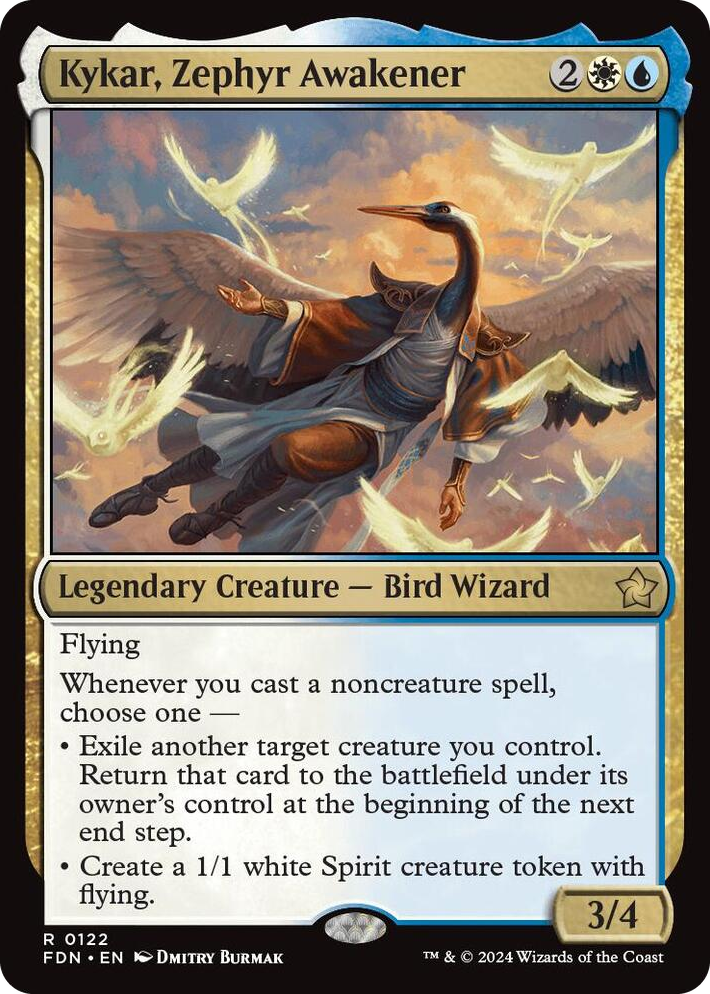0122 Kykar, Zephyr Awakener R Foundations