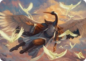 0016 Kykar, Zephyr Awakener Art Card (16/54) S Art Series: Foundations