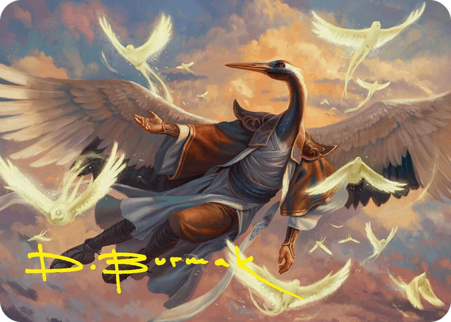 0016 Kykar, Zephyr Awakener Art Card (16/54) (Gold-Stamped Signature) S Art Series: Foundations
