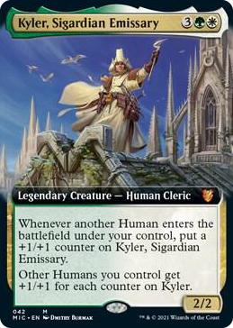 0042 Kyler, Sigardian Emissary (Extended Art) M Commander: Innistrad: Midnight Hunt