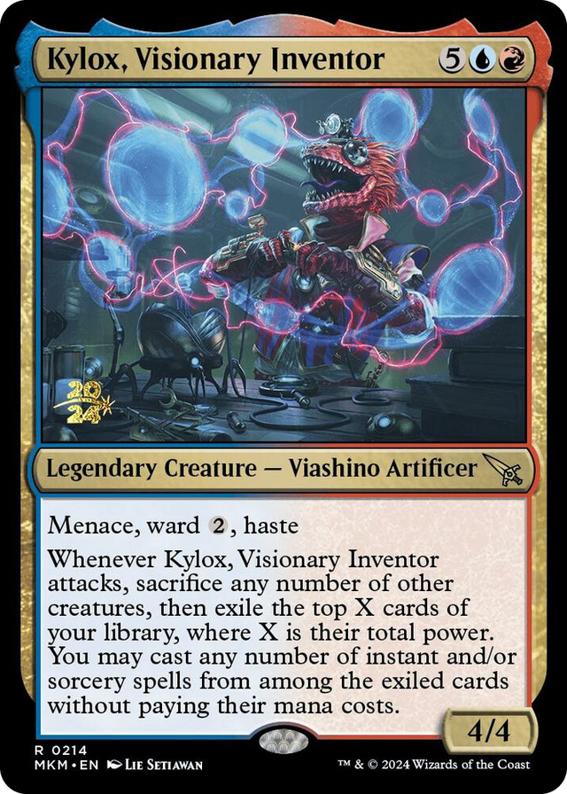 0214 Kylox, Visionary Inventor R Prerelease Cards