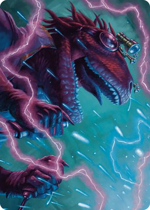 Kylox, Visionary Inventor Art Card #43 S - Art Series: Murders at Karlov Manor Pokemon card