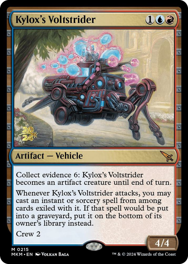 0215 Kylox's Voltstrider M Prerelease Cards