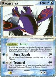 0037 Kyogre ex - 037 (EX Collector's Tins) Promo Nintendo Promos