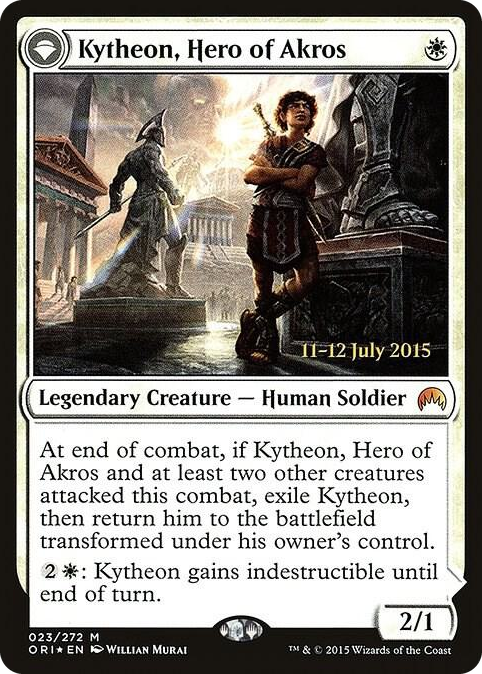 Kytheon, Hero of Akros #23 M - Prerelease Cards Pokemon card