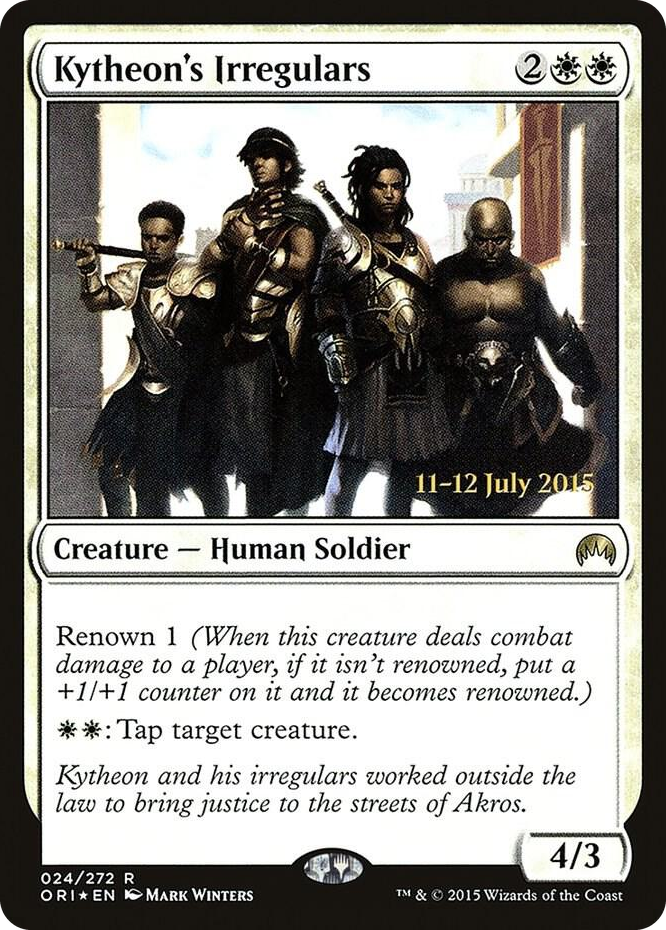 Kytheon's Irregulars #24 R - Prerelease Cards Pokemon card