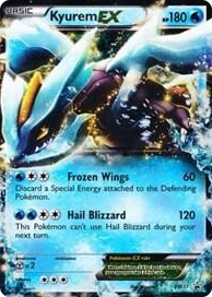 BW037 Kyurem EX - BW37 Promo Black and White Promos