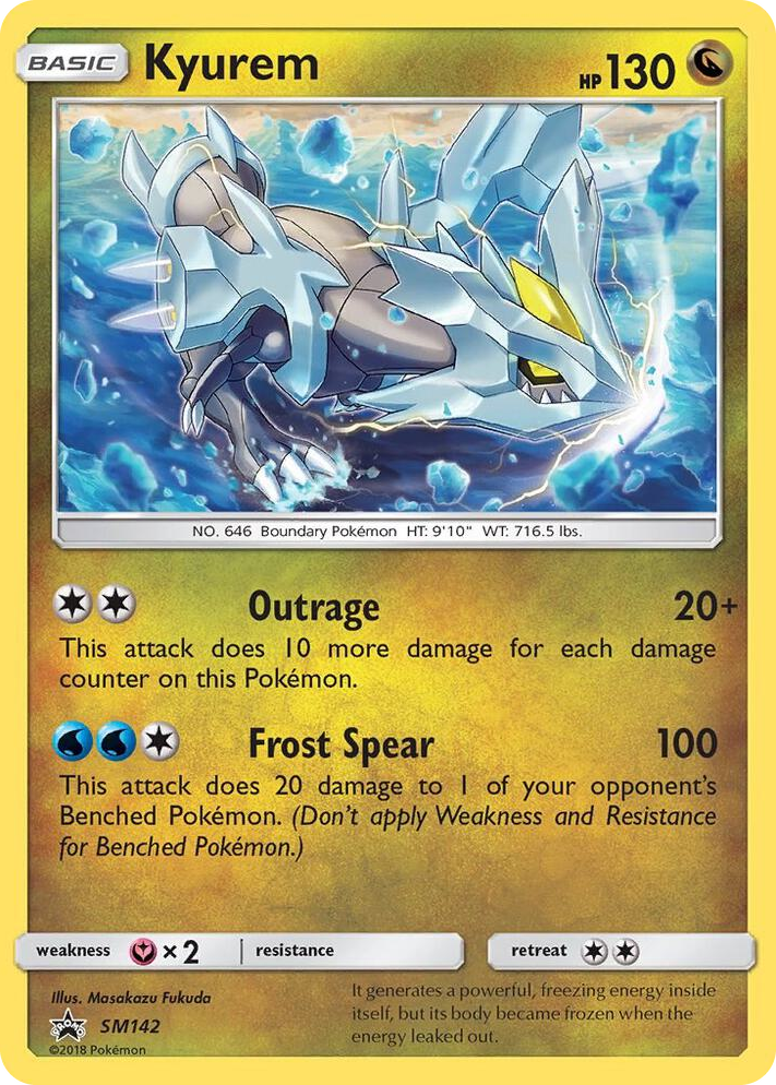 SM142 Kyurem - SM142 Promo SM Promos
