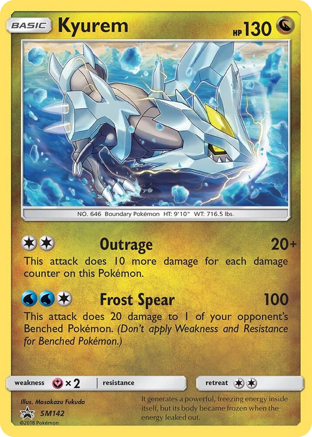 SM142 Kyurem - SM142 Promo SM Promos