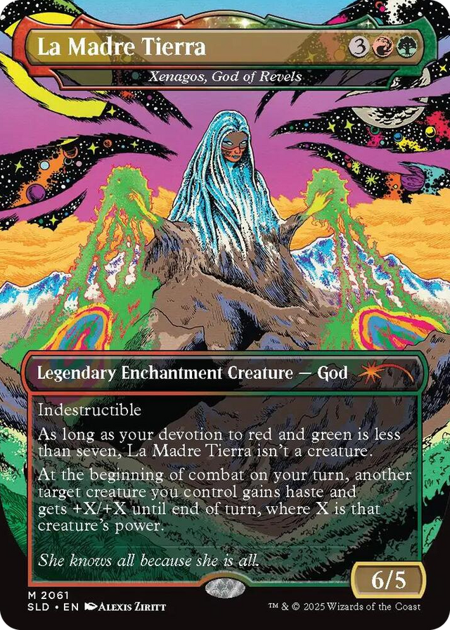 2061 La Madre Tierra - Xenagos, God of Revels M Secret Lair Drop Series