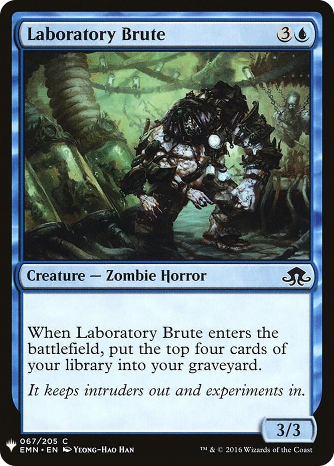 0067 Laboratory Brute C The List Reprints