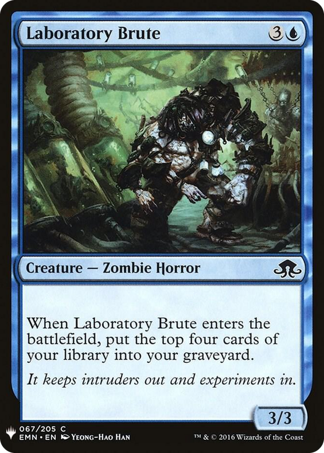 0067 Laboratory Brute C The List Reprints