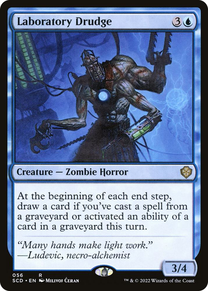 0056 Laboratory Drudge R Starter Commander Decks