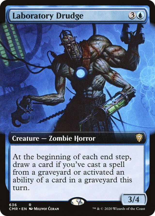0636 Laboratory Drudge (Extended Art) R Commander Legends