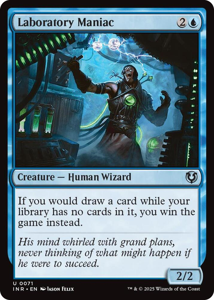0071 Laboratory Maniac U Innistrad Remastered