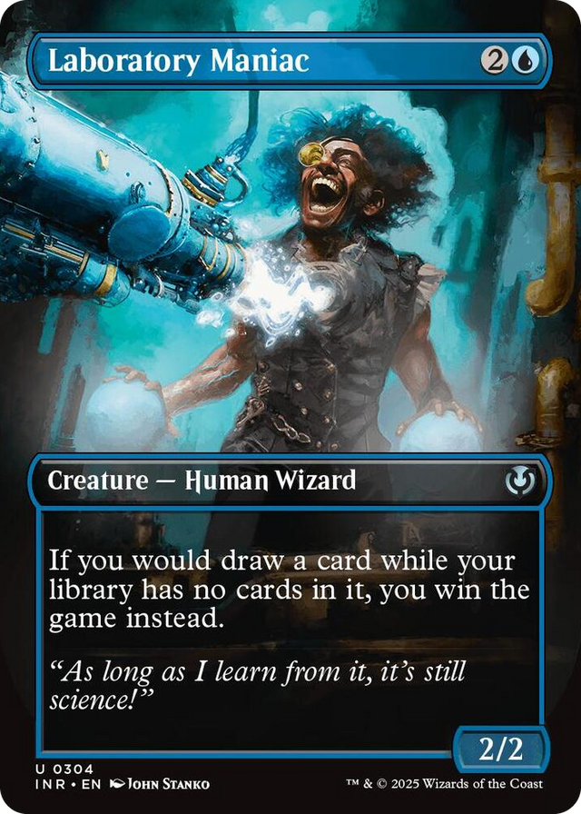 0304 Laboratory Maniac (Borderless) U Innistrad Remastered