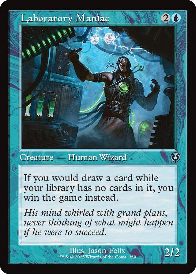 0359 Laboratory Maniac (Retro Frame) U Innistrad Remastered