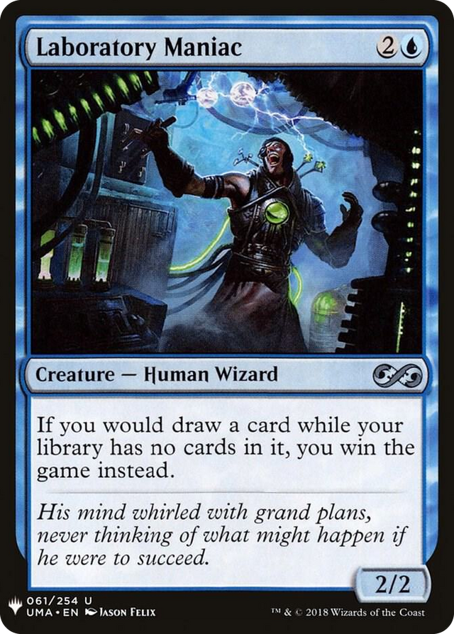 0061 Laboratory Maniac (UMA) U The List Reprints