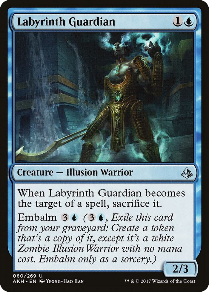 Labyrinth Guardian #60 U - Amonkhet Pokemon card