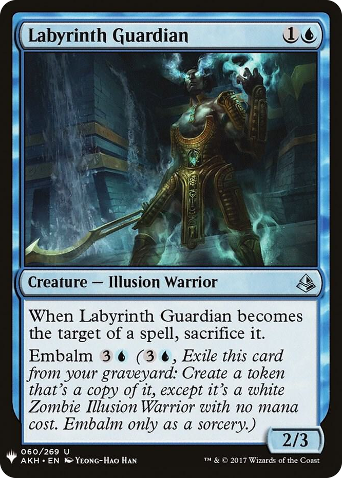 0060 Labyrinth Guardian U The List Reprints