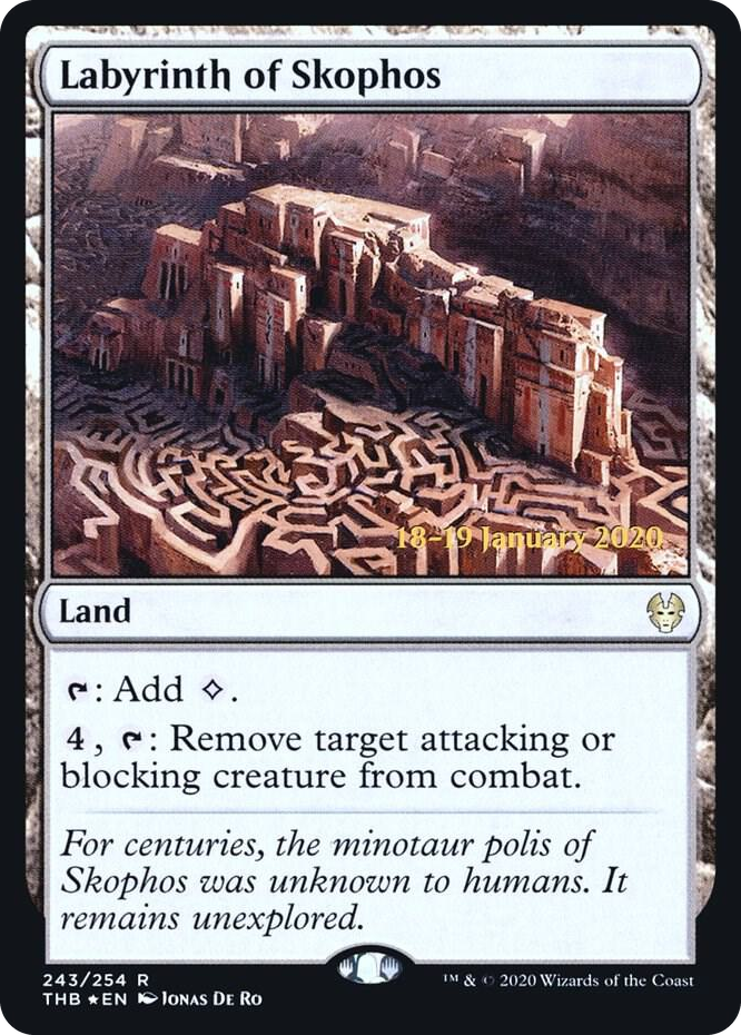0243 Labyrinth of Skophos R Prerelease Cards