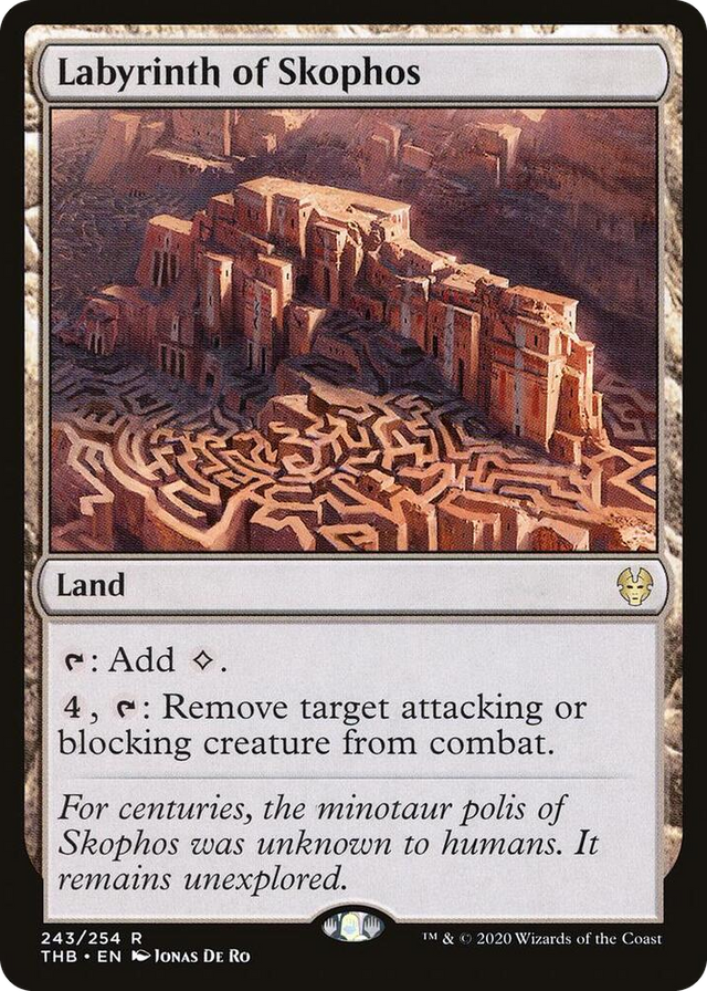 0243 Labyrinth of Skophos R Theros Beyond Death