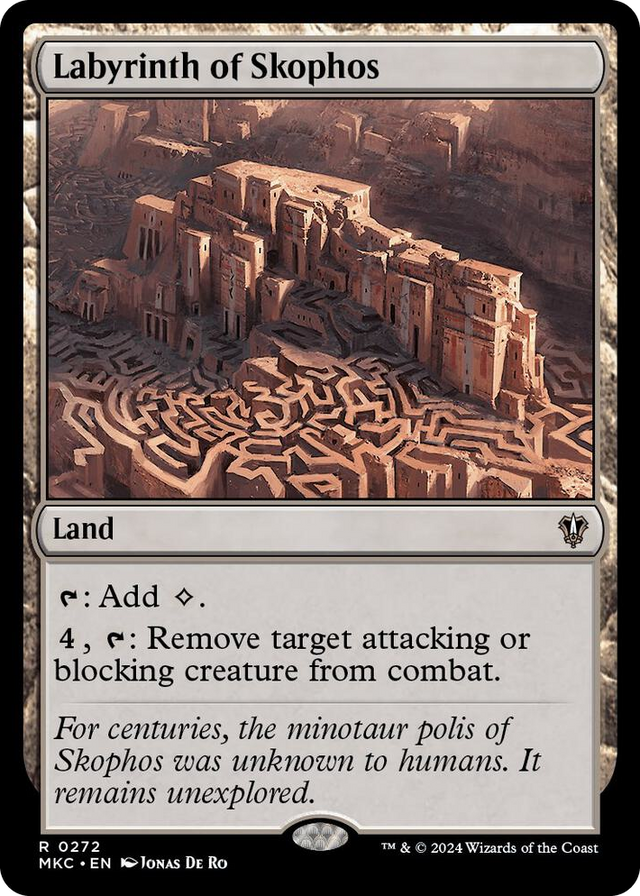 0272 Labyrinth of Skophos R Commander: Murders at Karlov Manor