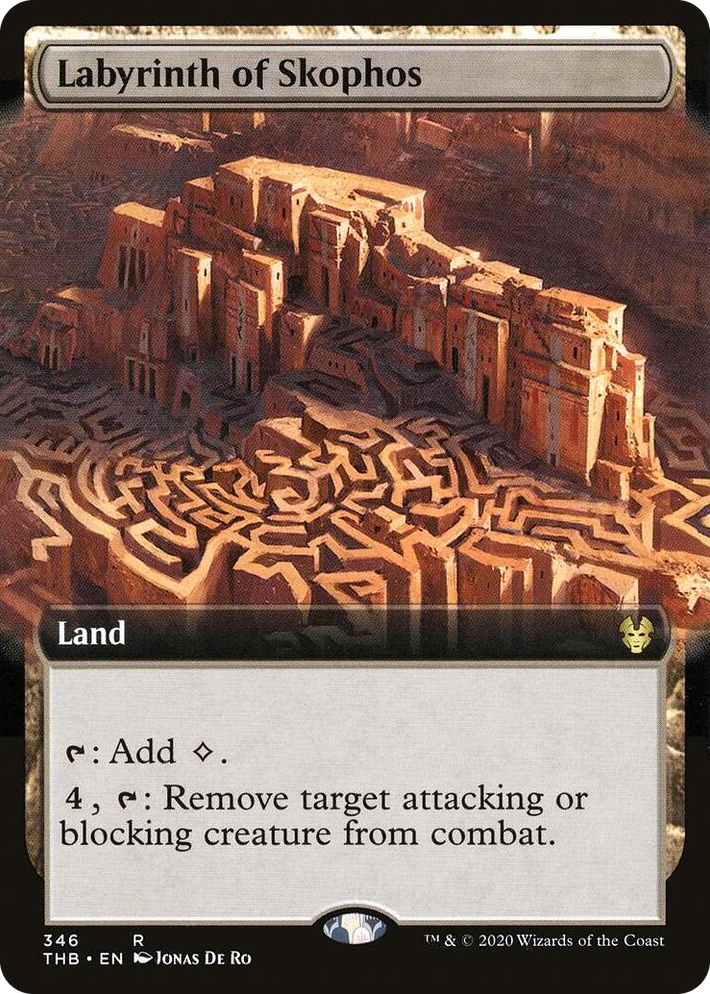 0346 Labyrinth of Skophos (Extended Art) R Theros Beyond Death