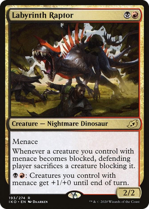 0193 Labyrinth Raptor R Lair of Behemoths