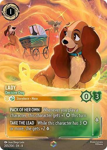 0205 Lady - Decisive Dog (Enchanted) Enchanted Reign of Jafar