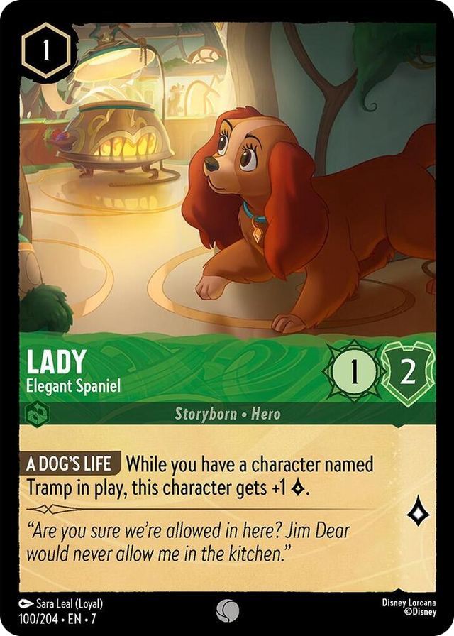 0100 Lady - Elegant Spaniel Common Archazia's Island