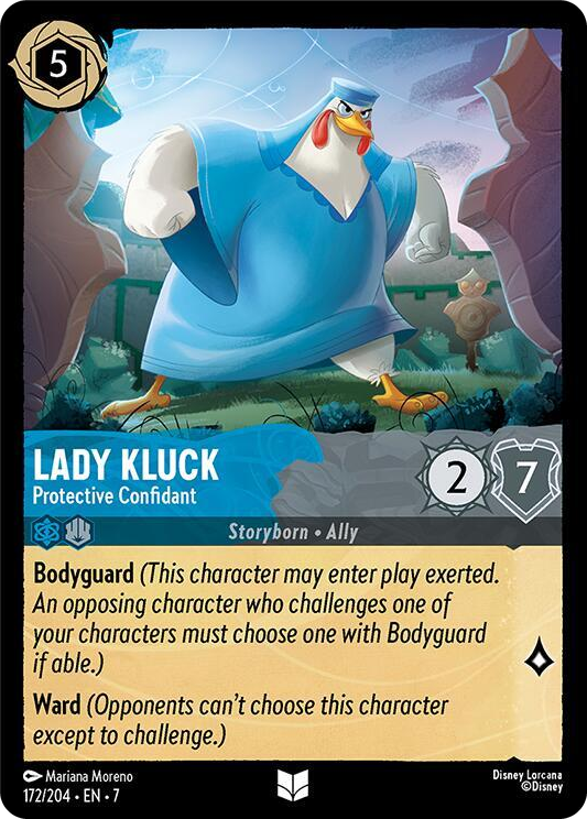 0172 Lady Kluck - Protective Confidant Uncommon Archazia's Island