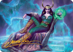 0033 Lady Loki, Agent of Chaos Art Card (Gold-Stamped Signature) S Art Series: Marvel Super Heroes