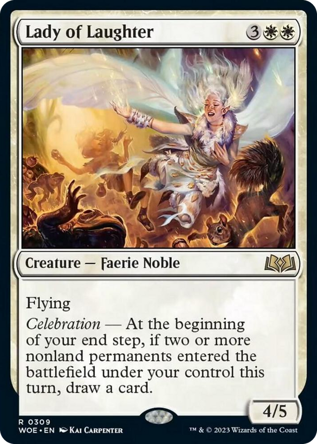 0309 Lady of Laughter R Wilds of Eldraine