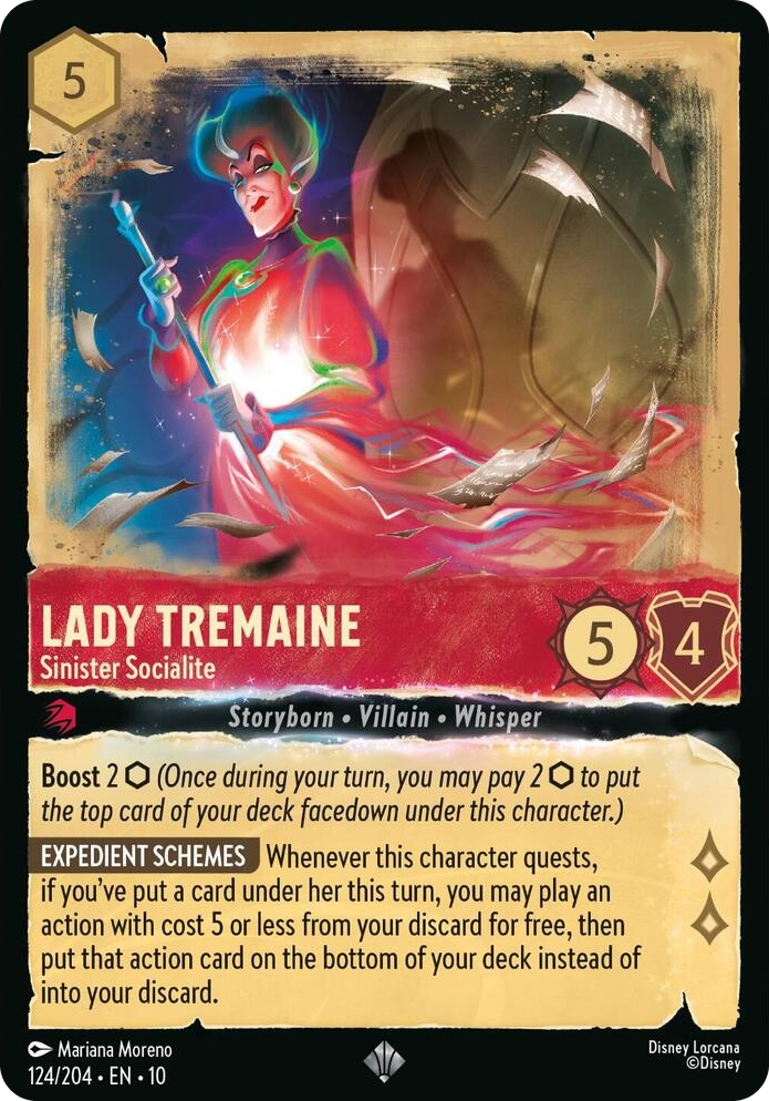 0124 Lady Tremaine - Sinister Socialite Super Rare Whispers in the Well