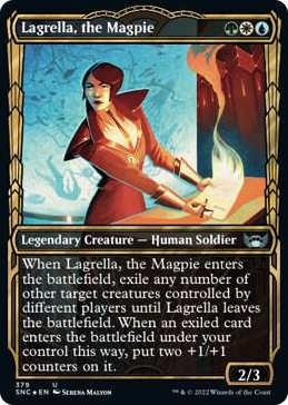 0379 Lagrella, the Magpie (Gilded Foil) U Streets of New Capenna