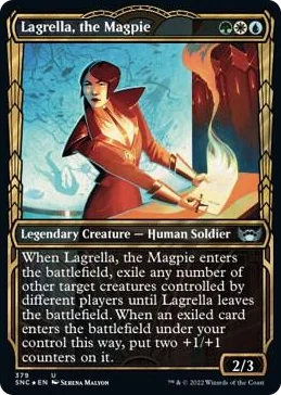 0379 Lagrella, the Magpie (Gilded Foil) U Streets of New Capenna